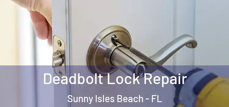  Deadbolt Lock Repair Sunny Isles Beach - FL