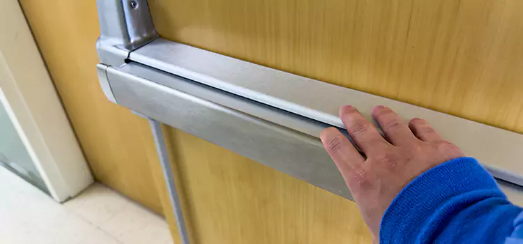 Installing a Push Bar on a Door Sunny Isles Beach
