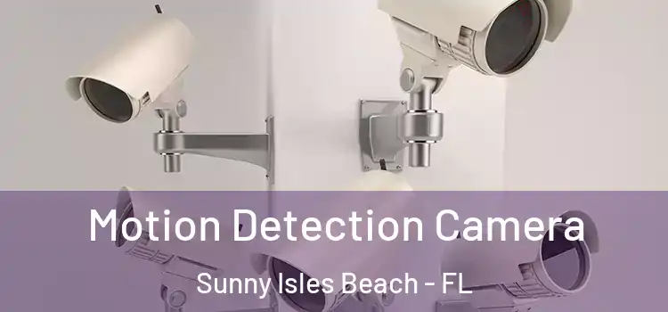  Motion Detection Camera Sunny Isles Beach - FL